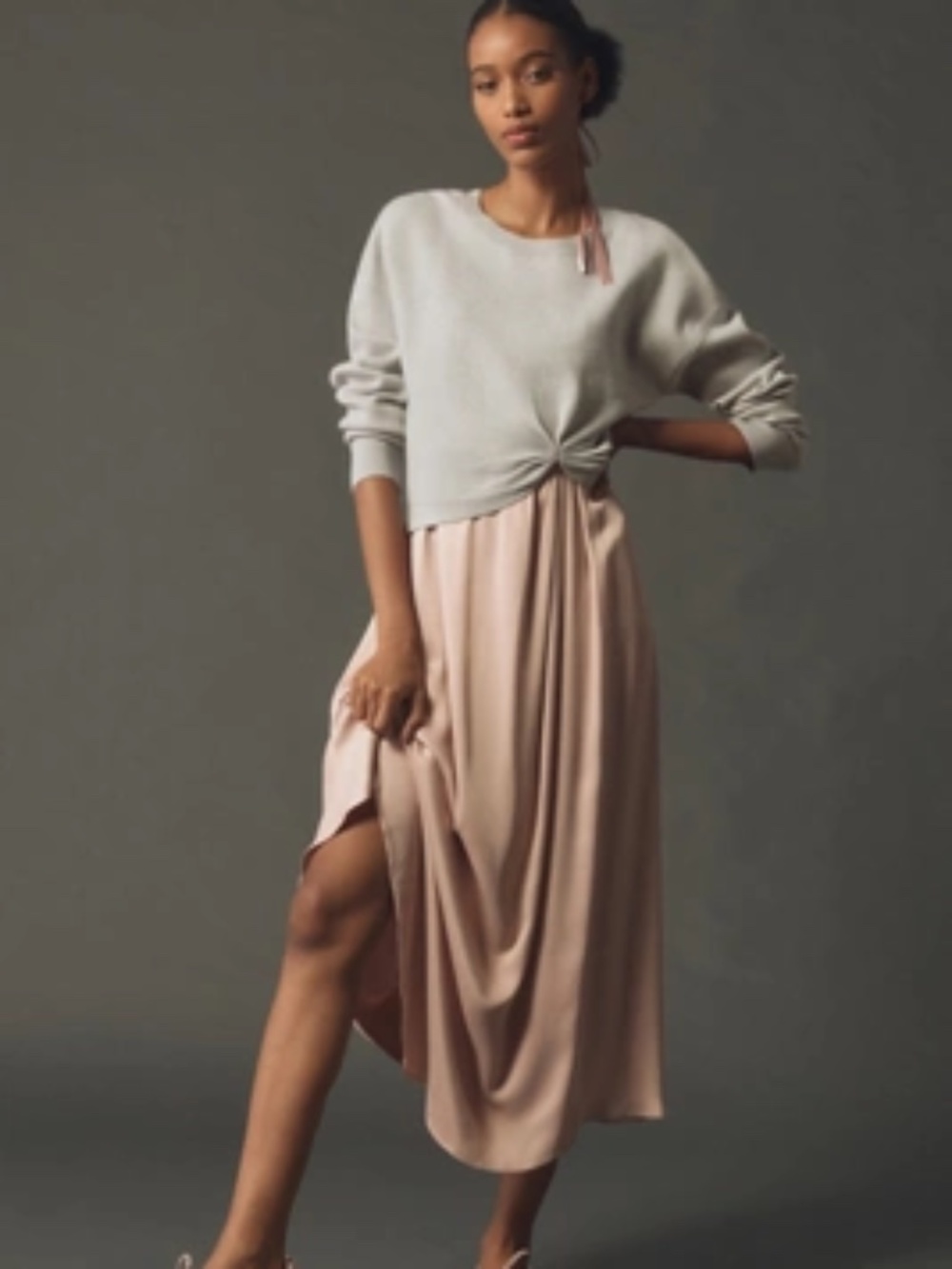 Anthropologie Gemini Twofer Sweater + Dress Set, S, $180